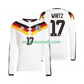 Maillot de Foot Allemagne Florian Wirtz 17 World Cup Domicile 2026 Manches Longues